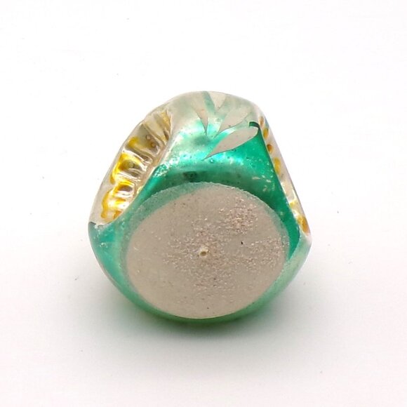 Vintage 50s 60s Glass Christmas Ornament - Picture 5 of 8